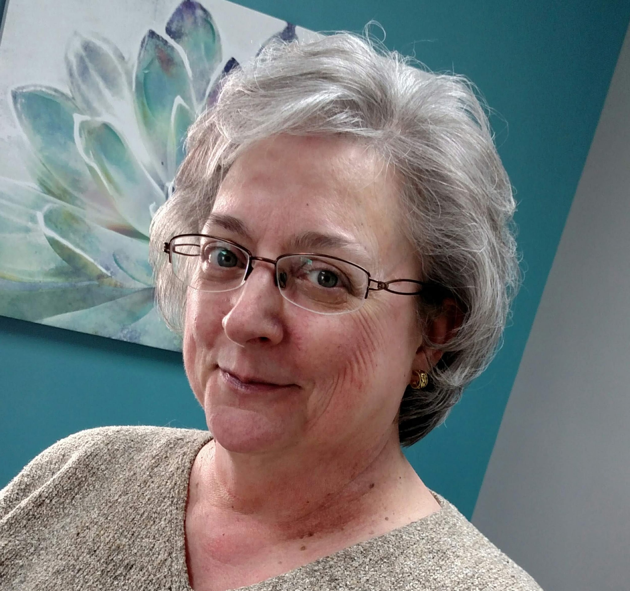 Photo of the designer, Joyce Marshall